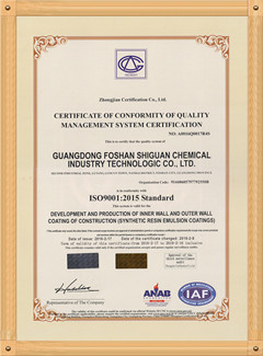 ISO9001:2015質(zhì)量管理認(rèn)證（英文）
